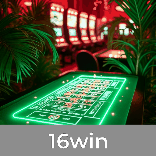 16win: Aproveite caça-níqueis e caça-níqueis com bônus no cassino ao vivo!